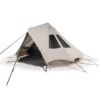 Quechua Campingzelt Tipi-Zelt - Tepee 5.2 Polycotton Für 5 Personen 2 Kabinen -Quechua Magasin campingzelt tipi zelt tepee 52 polycotton fur 5 personen 2 kabinen