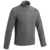 Quechua Fleecejacke Bergwandern MH120 Herren Grau