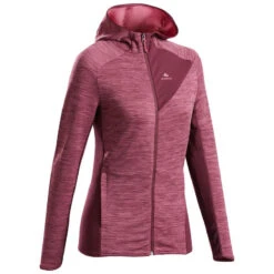 Quechua Fleecejacke Damen Wandern Leicht - MH520 Rosa -Quechua Magasin fleecejacke damen wandern leicht mh520 rosa 3