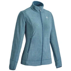 Quechua Fleecejacke Damen Wandern - MH120 Türkis