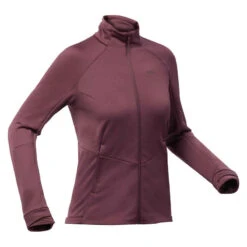 Quechua Fleecejacke Damen Wandern - MH520 Blau -Quechua Magasin fleecejacke damen wandern mh520 bordeaux