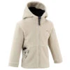Quechua Fleecejacke Kinder Gr. 92–116 Bergwandern - MH500 Beige -Quechua Magasin fleecejacke kinder gr 92116 bergwandern mh500 beige