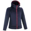 Quechua Fleecejacke Kinder Mädchen Gr. 122-170 Warm Winterwandern - MH500 Blau