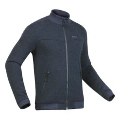 Quechua Fleecejacke Wandern SH100 X-Warm Herren Indien / Irland -Quechua Magasin fleecejacke wandern sh100 x warm herren blau