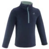 Quechua Fleecepullover Wandern MH100 Kleinkinder Gr. 92–116 Marineblau -Quechua Magasin fleecepullover wandern mh100 kleinkinder gr 92116 marineblau