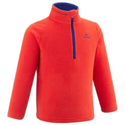 Quechua Fleecepullover Wandern MH100 Kleinkinder Gr. 92–116 Marineblau -Quechua Magasin fleecepullover wandern mh100 kleinkinder gr 92116 orange