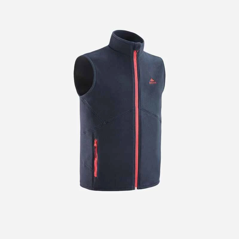 Quechua Fleeceweste Winterwandern MH150 Kinder Gr.122–170 Marineblau/koralle 3 Quechua Fleeceweste Winterwandern MH150 Kinder Gr.122–170 Marineblau/koralle