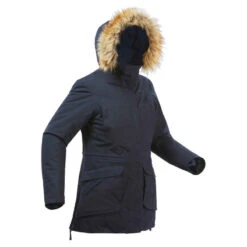 Quechua Parkajacke Damen Wasserdicht -20 °C Winterwandern - SH500 Ultra-warm