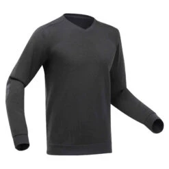 Quechua Pullover Wandern Herren V-Kragen- NH150 Marineblau -Quechua Magasin pullover herren wandern v kragen nh150 schwarz