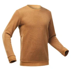 Quechua Pullover Naturwandern NH150 Rundhalsausschnitt Herren -Quechua Magasin pullover naturwandern nh150 rundhals herren ocker