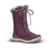 Quechua Schneestiefel Kinder Winterwandern Wasserdicht Zip Gr. 30–38 - SH500 X-Warm Bordeaux -Quechua Magasin schneestiefel kinder winterwandern wasserdicht zip gr 3038 sh500 x warm bordeaux