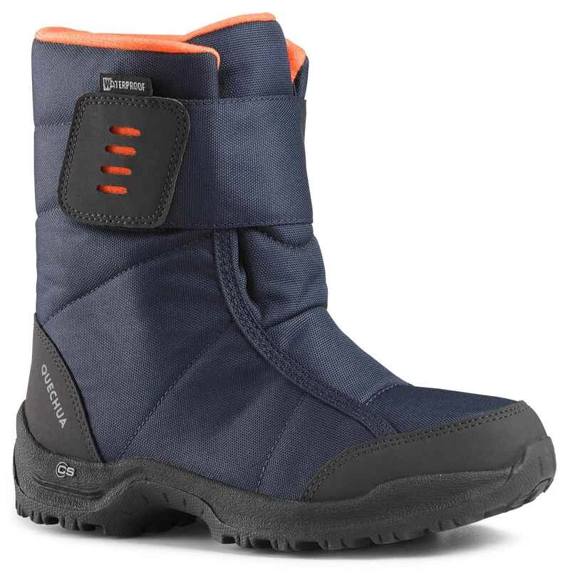 Quechua Schneestiefel Winterwandern - SH100 X-Warm Wasserdicht Kinder Gr. 24–38 Blau 3 Quechua Schneestiefel Winterwandern - SH100 X-Warm Wasserdicht Kinder Gr. 24–38 Blau