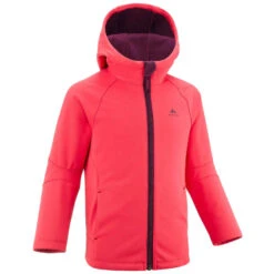 Quechua Softshelljacke Bergwandern MH550 Kleinkinder Gr. 92–116 Rosa