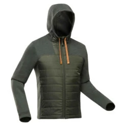 Quechua Sweatjacke Hybridjacke Naturwandern NH100 Mit Kapuze Herren Blau -Quechua Magasin sweatjacke hybridjacke naturwandern nh100 mit kapuze herren khaki