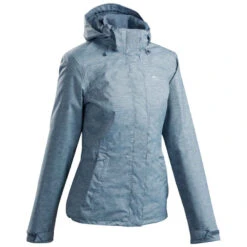 Quechua Wanderjacke Bergwandern MH100 Wasserdicht Damen Grün 9 Quechua Wanderjacke Bergwandern MH100 Wasserdicht Damen Grün -Quechua Magasin wanderjacke bergwandern mh100 wasserdicht damen grun 2