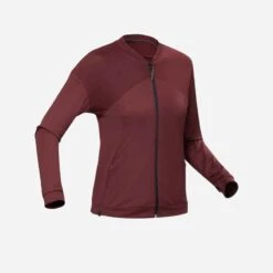 Quechua Wanderjacke Damen - H100 Bordeaux