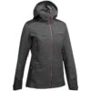 Quechua Wanderjacke Damen Wasserdicht Bergwandern - MH900 Schwarz -Quechua Magasin wanderjacke damen wasserdicht bergwandern mh900 schwarz