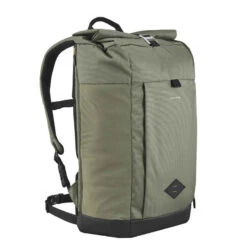 Quechua Wanderrucksack Naturwandern NH500 Escape Rolltop 32 L Khaki