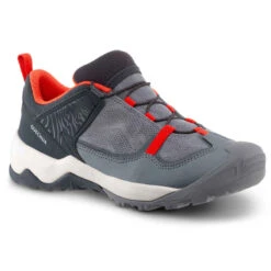 Quechua Wanderschuhe Crossrock Kinder Schnellschnürung Gr. 35–38 Grau