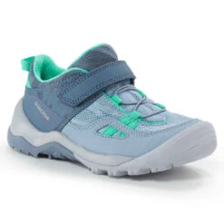 Quechua Wanderschuhe Crossrock Mit Klettverschluss Kinder Gr. 24–34 Blau