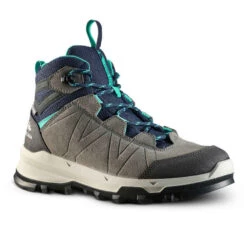 Quechua Wanderschuhe MH500 Wasserdicht Kinder Gr. 28–39 Blau/grau