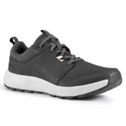 Quechua Wanderschuhe Naturwandern NH150 Damen Schwarz