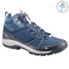 Quechua Wanderschuhe Naturwandern NH150 Halbhoch Wasserdicht Damen Blau -Quechua Magasin wanderschuhe naturwandern nh150 halbhoch wasserdicht damen blau