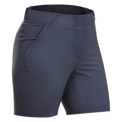 Quechua Wandershorts Damen - MH100 Marineblau