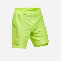 Quechua Wandershorts Speed Hiking FH900 Ultraleicht Herren Gelb