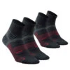 Quechua Wandersocken Hike 900 halbhoch 2 Paar Schwarz -Quechua Magasin wandersocken hike 900 halbhoch 2 paar schwarz