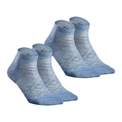 Quechua Wandersocken Niedrig 2 Paar - Hike 100 Marineblau -Quechua Magasin wandersocken niedrig 2 paar hike 100 hellblau