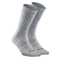 Quechua Wandersocken Winterwandern - SH100 X-Warm Halbhoch - 2 Paar