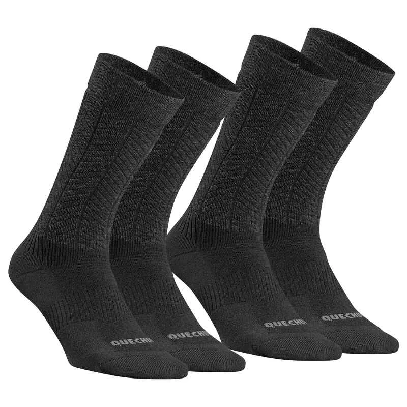 Quechua Wandersocken Winterwandern SH500 Ultra-warm Halbhoch 2 Paar 5 Quechua Wandersocken Winterwandern SH500 Ultra-warm Halbhoch 2 Paar – Bild 3