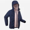Quechua Winterjacke 3-in-1-Jacke Kinder Bis -0,5°C Wasserdicht Winterwandern Gr. 122–170 - SH100 Warm Blau -Quechua Magasin winterjacke 3 in 1 jacke kinder bis 05c wasserdicht winterwandern gr 122170 sh100 warm blau