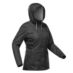 Quechua Winterjacke Damen -10 °C Wasserdicht Winterwandern - SH100 X-Warm Bordeaux 2.Wahl -Quechua Magasin winterjacke damen 10 c wasserdicht winterwandern sh100 x warm 1