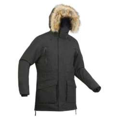 Quechua Winterjacke Parka Herren -20 °C Wasserdicht Winterwandern - SH500 Ultra-Warm