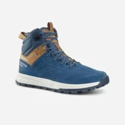 Quechua Winterschuhe Kinder Warm Wasserdicht Winterwandern - SH100 Leder Gr. 35–38 -Quechua Magasin winterschuhe kinder warm wasserdicht winterwandern sh100 leder gr 3538 2