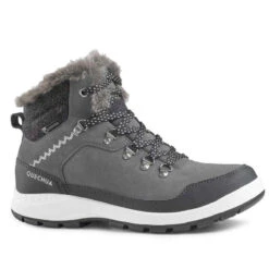 Quechua Winterschuhe Winterwandern SH500 X-Warm Halbhoch Wasserdicht Damen